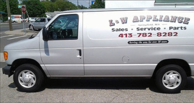 L&W Appliance Repair Van